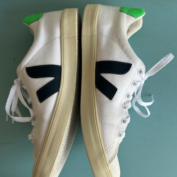 Veja Campo Canvas Sneaker Women's Size 8 Organic Cotton Preppy Streetwear - Picture 11 of 11